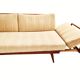 Vintage convertible Knoll Antimott corner sofa, daybed, 1960s