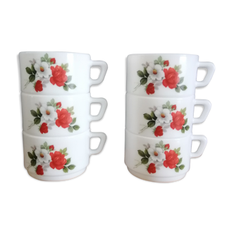 Arcopal Flowers Cups