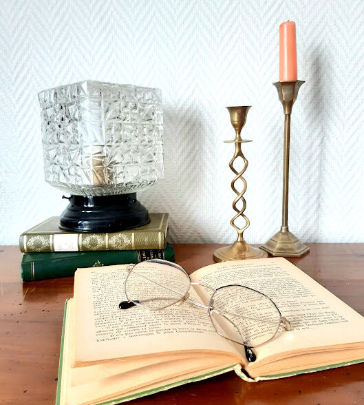 Art Deco diamond walking lamp