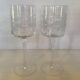 Pair of fish-shaped cut glass candlesticks