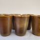 70's sandstone mugs