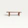 Banc ancien en bois massif 167cm