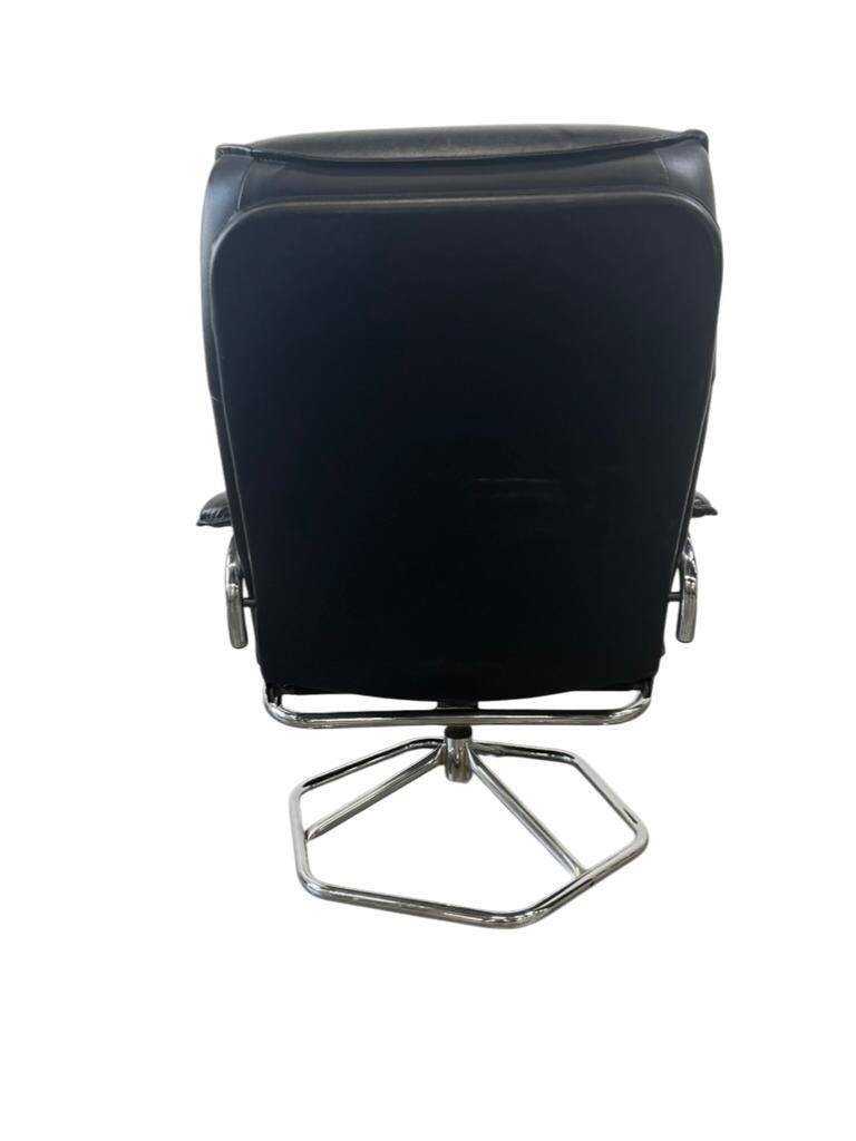 Vintage Danish leather lounge chair / armchair / single chair UNICO