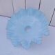 Vintage Blue Opaline Chandelier Lampshade Design