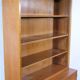 Buffet vitrine vintage en bois de cerisier, commode vintage, 1960