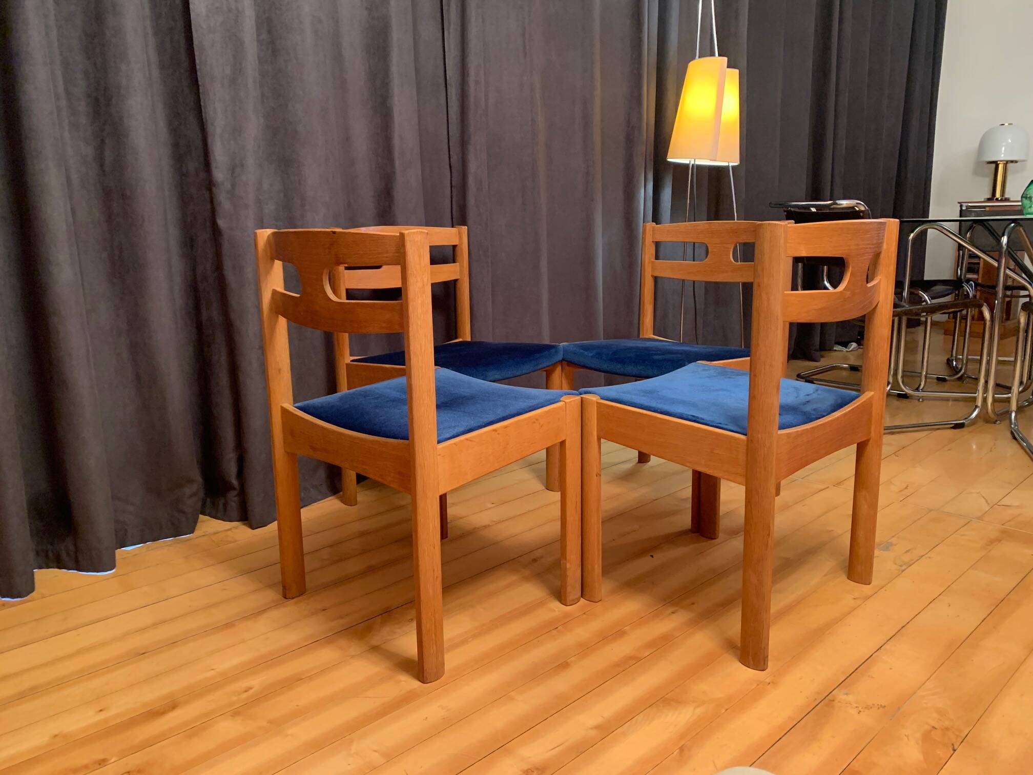 Set of four Asko Export chairs, Finland, 1960s