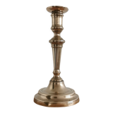 Antique brass candle holder