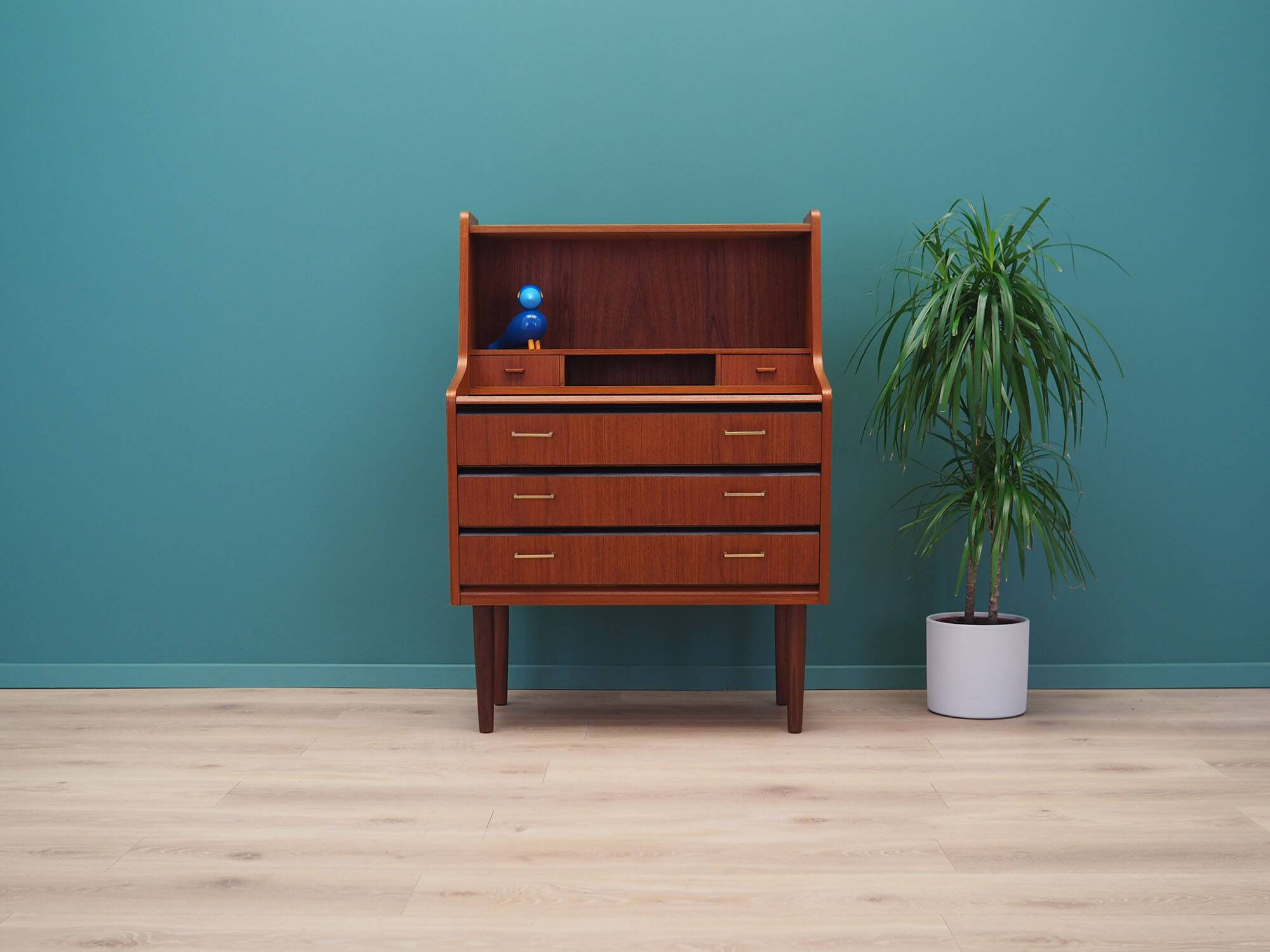 Teak secretary, Danish design, 1960s, production: Denmark