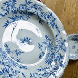 19th century Sarreguemines "Epine" ironstone plates - 6AC