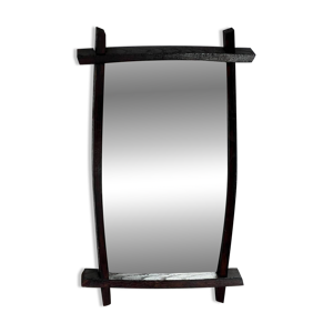 miroir brutaliste rectangulaire