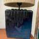 Ceramic lamp and rope 70s