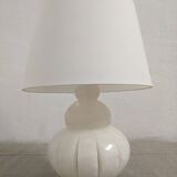 Alabaster ball lamp from the 60s/70s