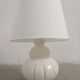 Alabaster ball lamp from the 60s/70s