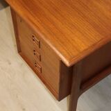 Scandinavian teak desk by Arne Vodder, 1960