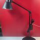 Vintage articulated lamp from the 70s - workshop, garage 62 cm right