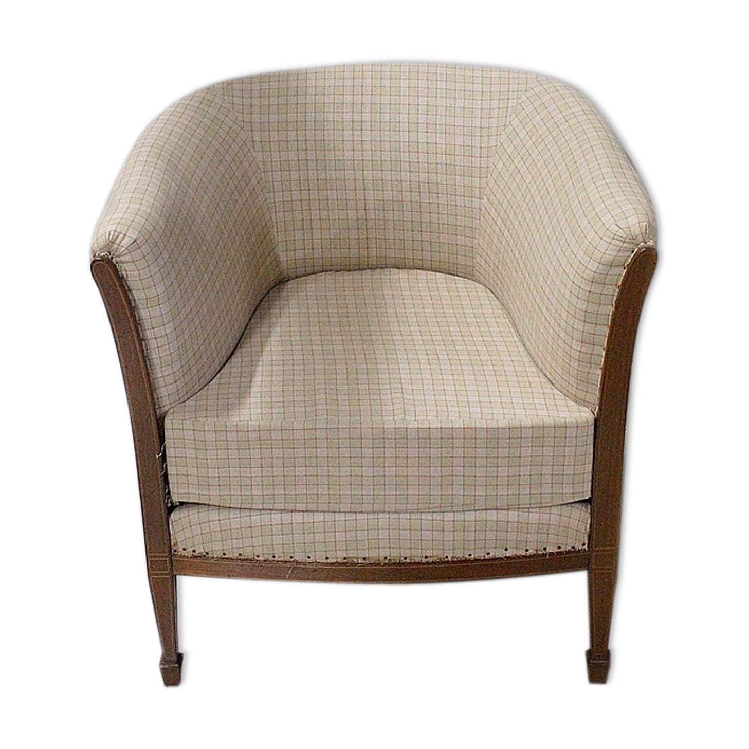 Mahogany armchair, Art Deco 1930
