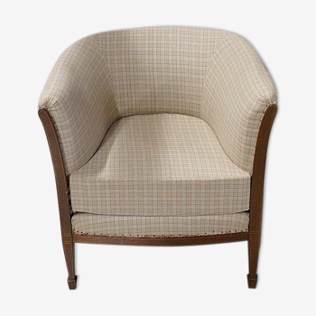 Fauteuil en acajou, Art Déco 1930