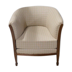 Fauteuil en acajou, Art Déco 1930