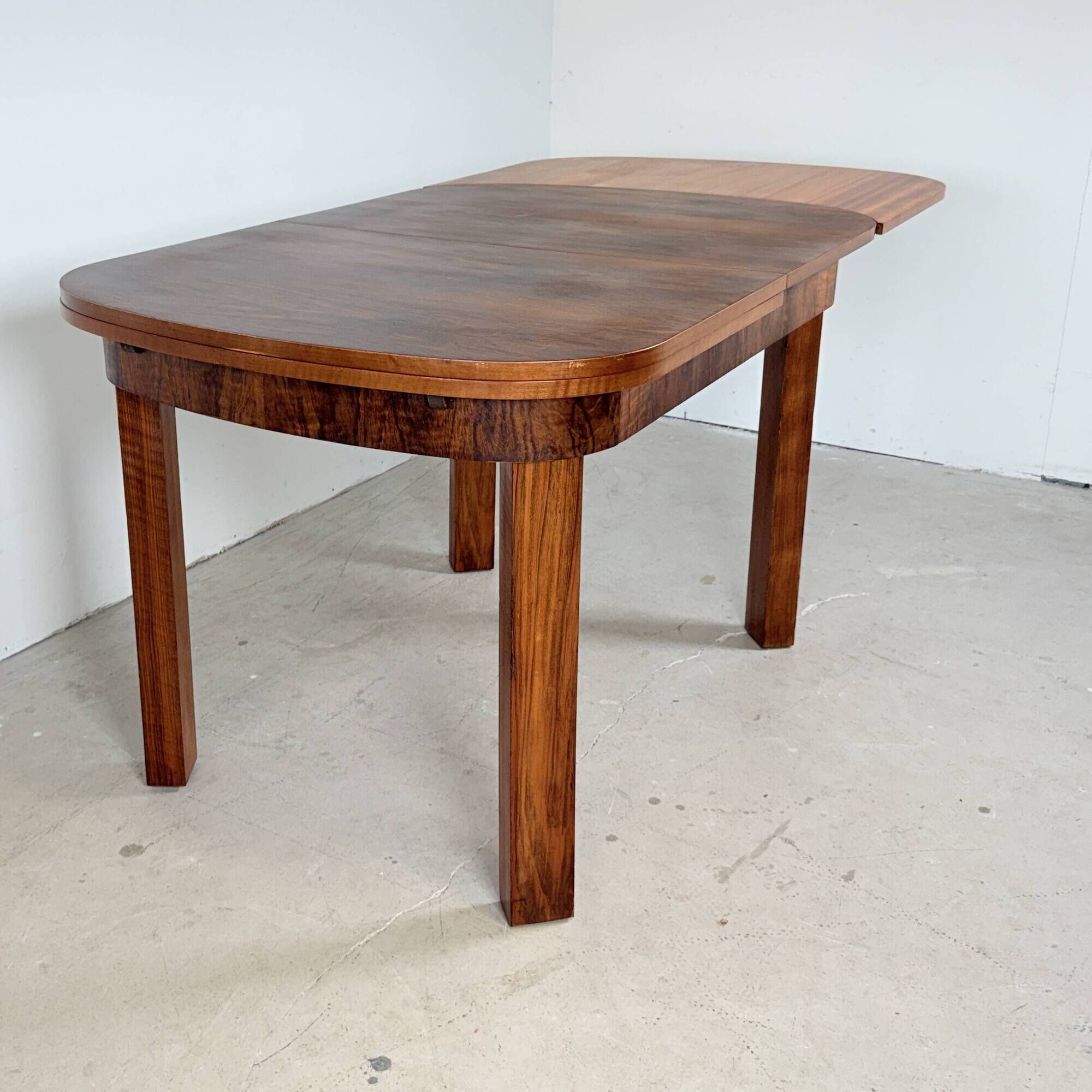 Ruscheweyh Design Dining Table – Extendable – Art Deco