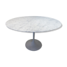 Table Knoll 120cm de diamètre en marbre Eero Saarinen