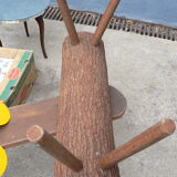 Bench rustic wood farm