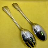 Boulenger silver-plated metal salad servers