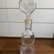 Pair of decanters by Erik Hoglund for Neiman Marcus, "People" series, Kosta Boda