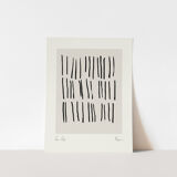 Abstract giclee print, 50x70cm