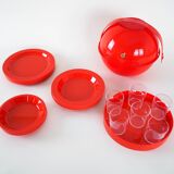 Picnic set, Italian design, 1970s, manufactured by Fratelli Guzzini