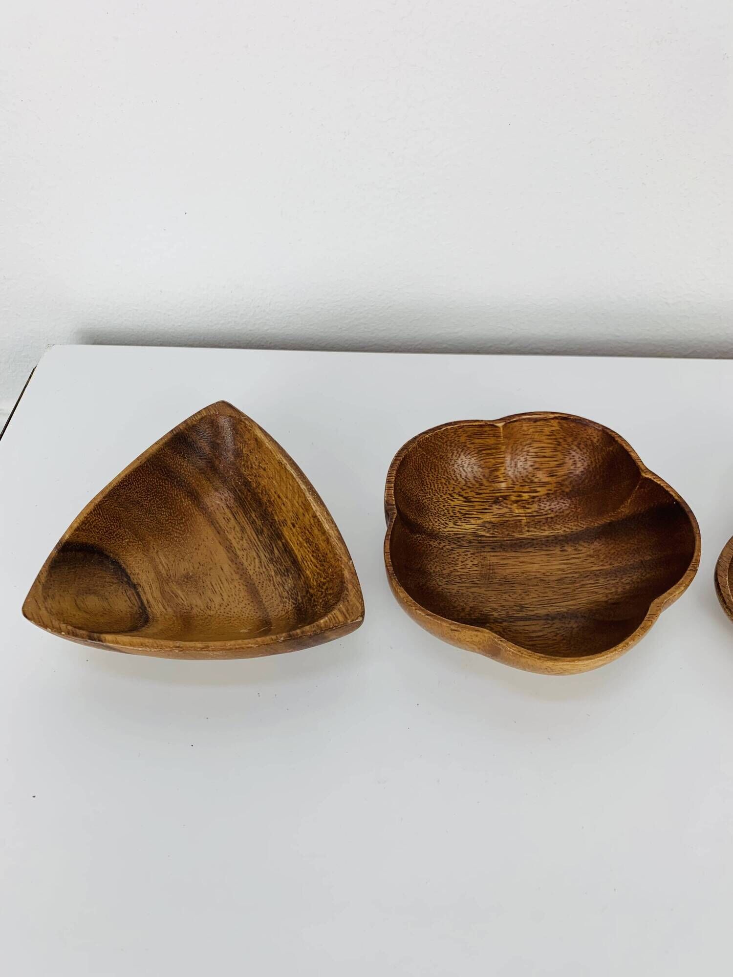 4 Scandinavian teak ramekins, 1960s