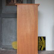 Vintage chest of drawers, Maugrion rattan weekly organizer for Roche Bobois