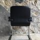 Ahrend Cirkel cantilever recliner desk - black leather - late 20th century