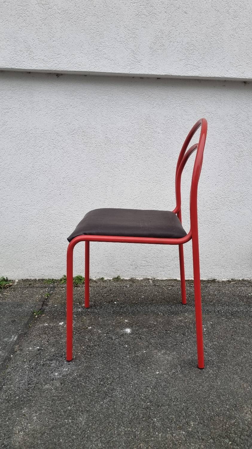 Vintage table and 6 chairs set