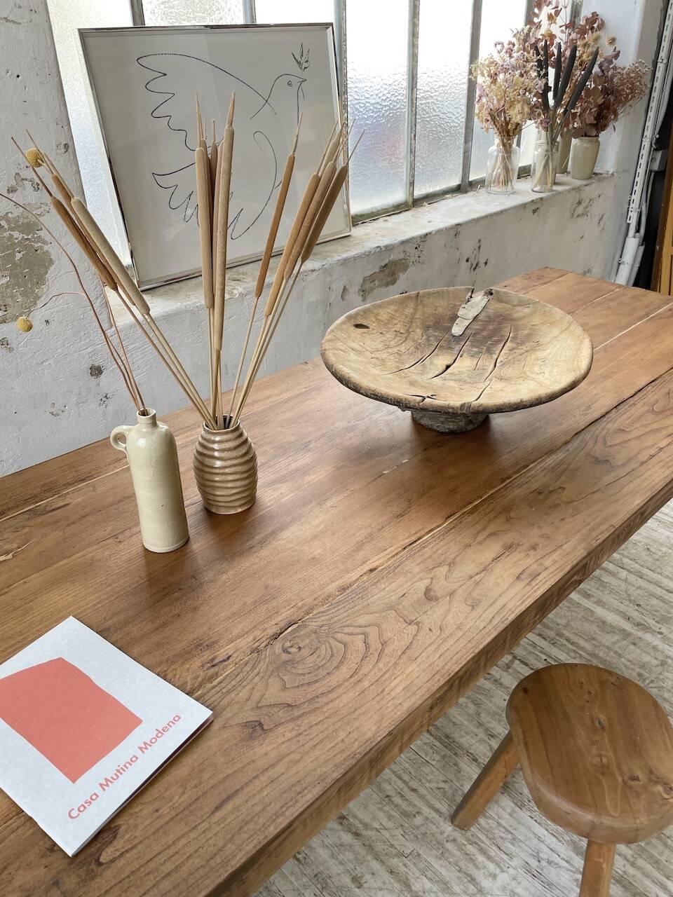 XL wooden Tuareg dish