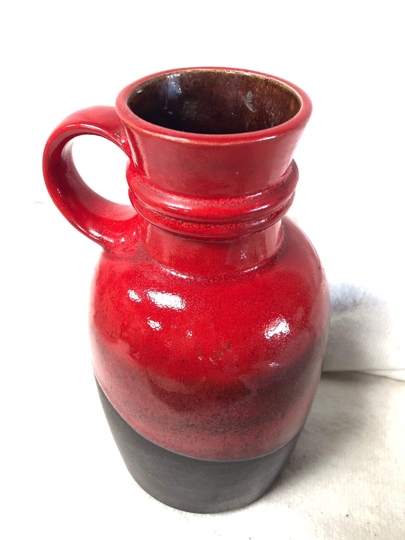 German vintage ceramic vase