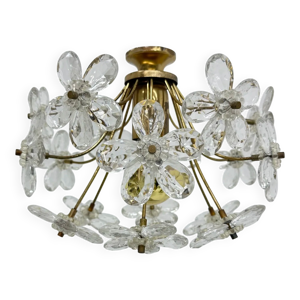 lampe de plafond en cristal