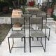 Series of 4 chairs paludis chair 150