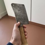 Old butcher's cleaver
