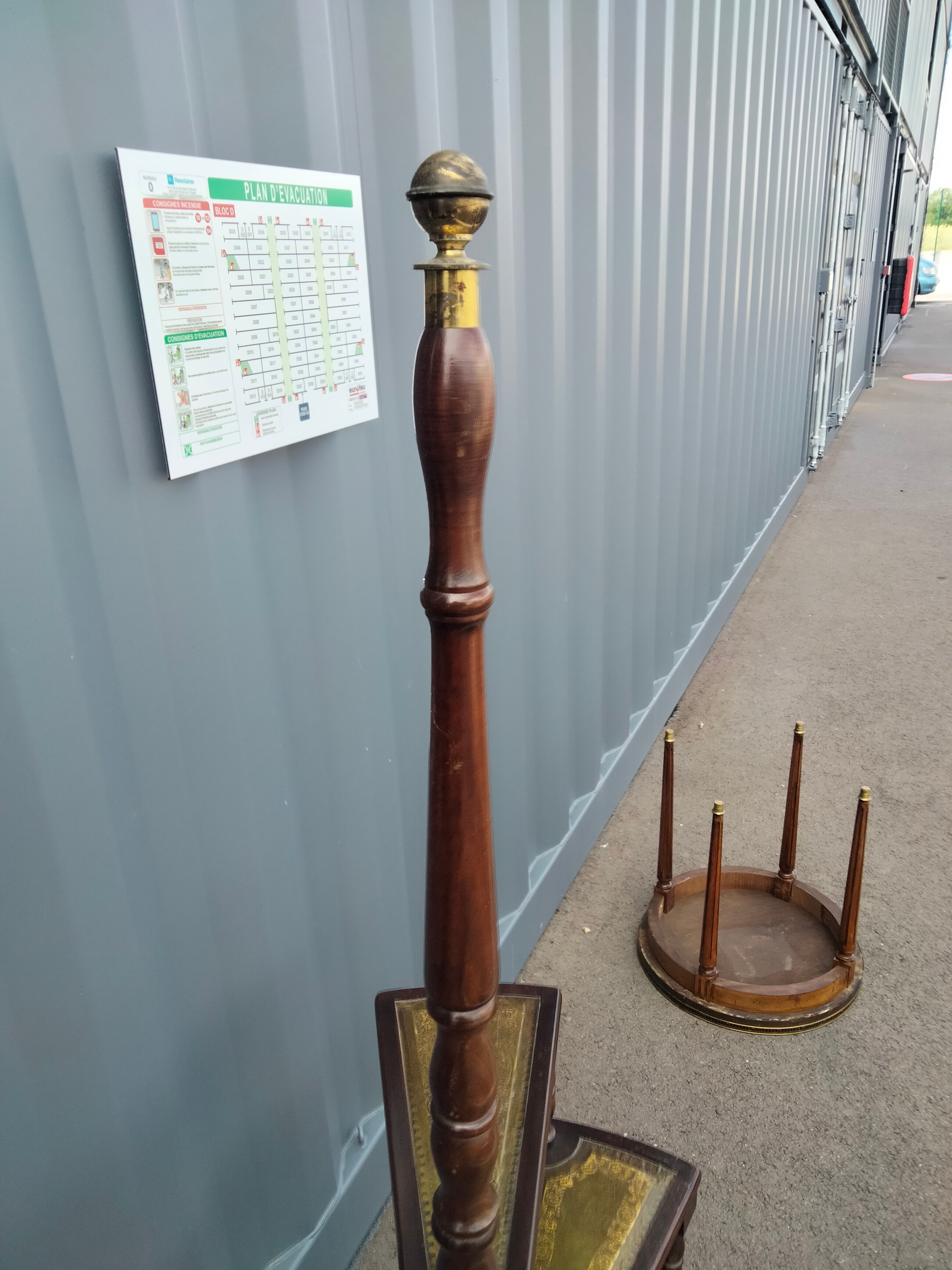 Vintage antique library staircase xxeme