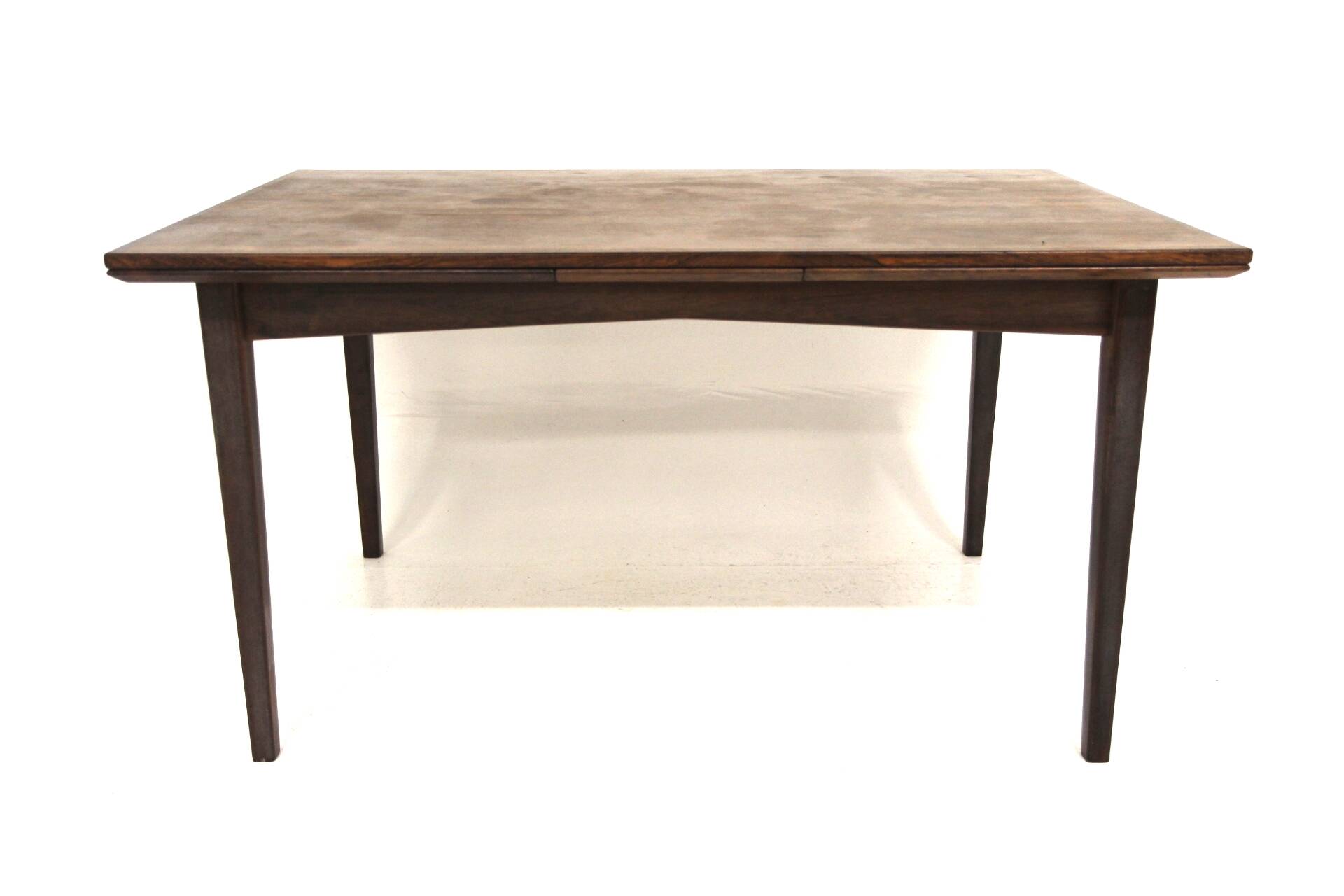 Rosewood “portfolio” dining room table, Sweden, 1960s