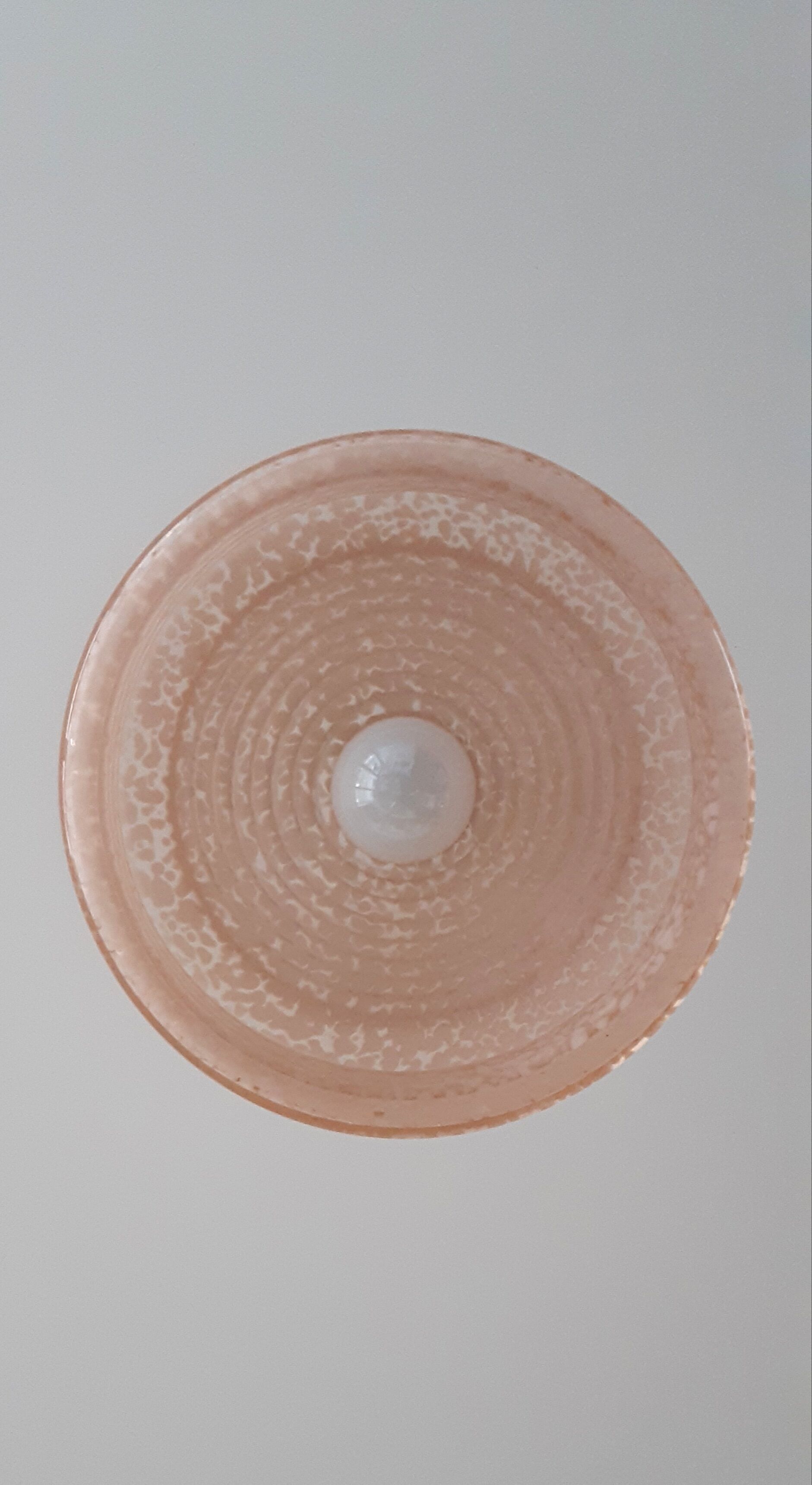 Pink Clichy glass suspension