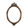 Old oval frame