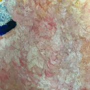 Huile sur toile la fille à l’arrosoir
