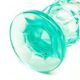 Art Deco vase, uranium crystal, Moser, Czechoslovakia, 1930s
