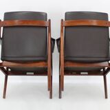 1960s Pair of Arne Vodder 431 Armchairs by Sibast Mobler, Denmark