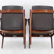 1960s Pair of Arne Vodder 431 Armchairs by Sibast Mobler, Denmark