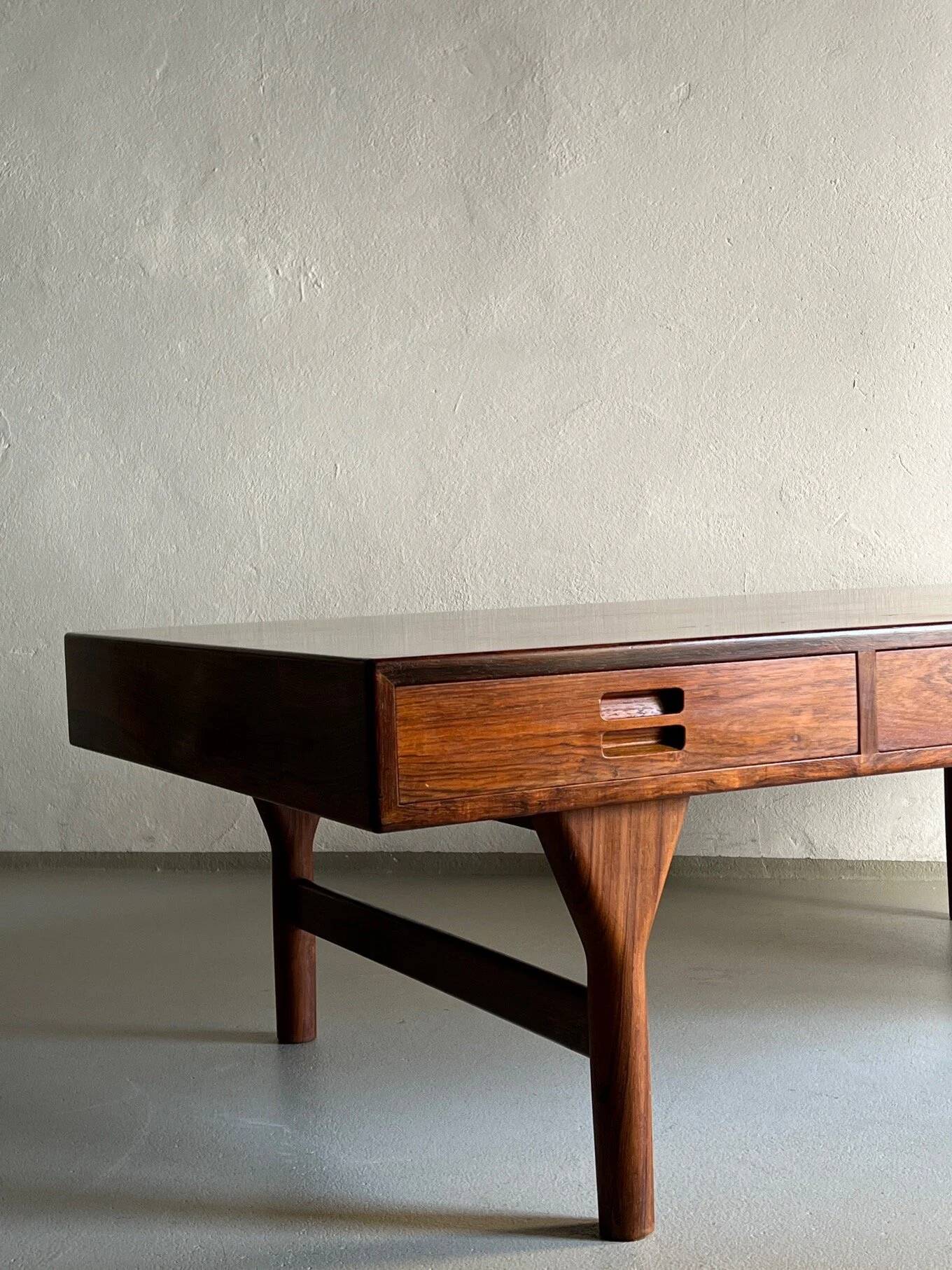 Rosewood coffee table by Nanna Ditzel for Søren Willadsen, Denmark, 1950s
