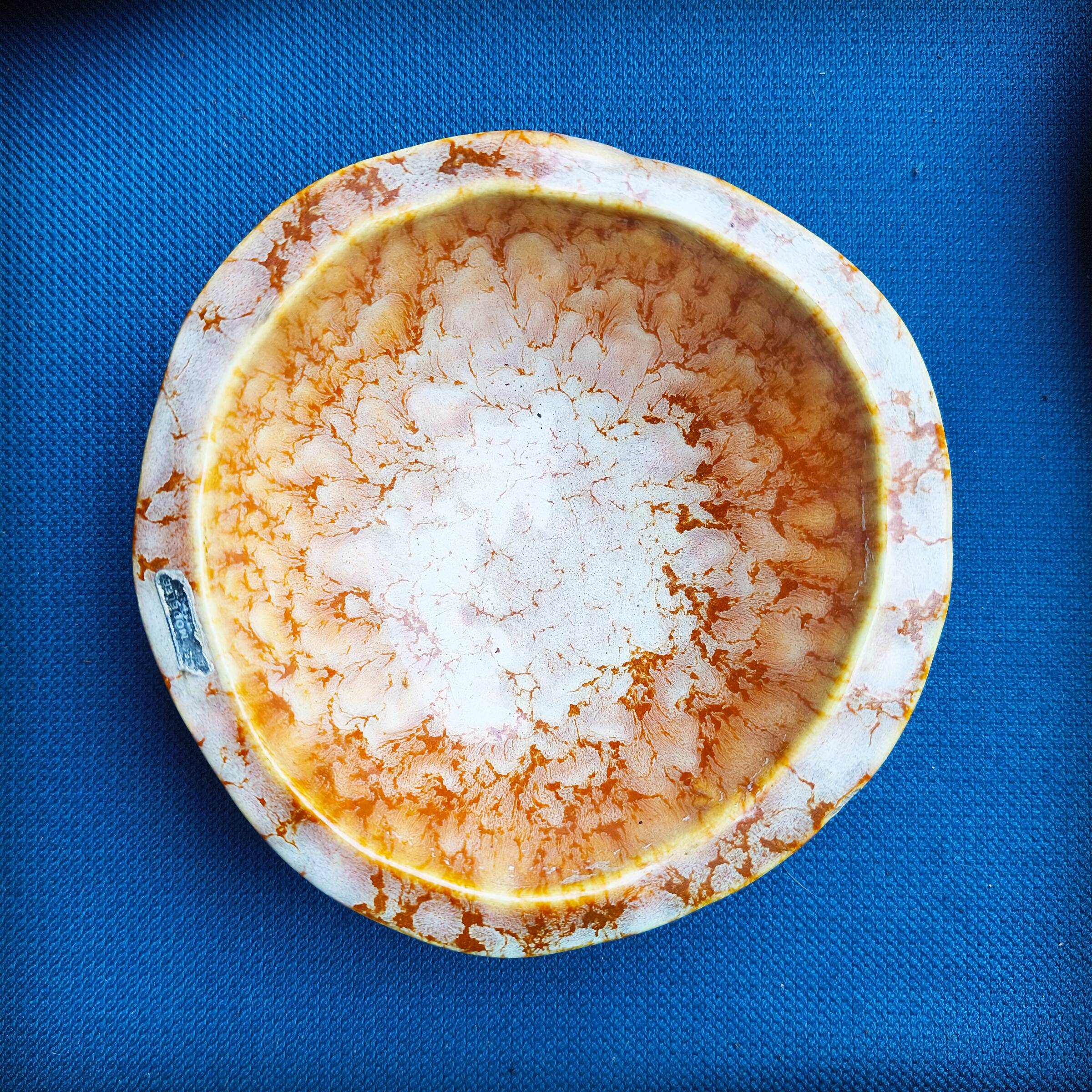 Tripod cup by the potters of Accolay, France, 1950s