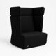 Black sofa - high back