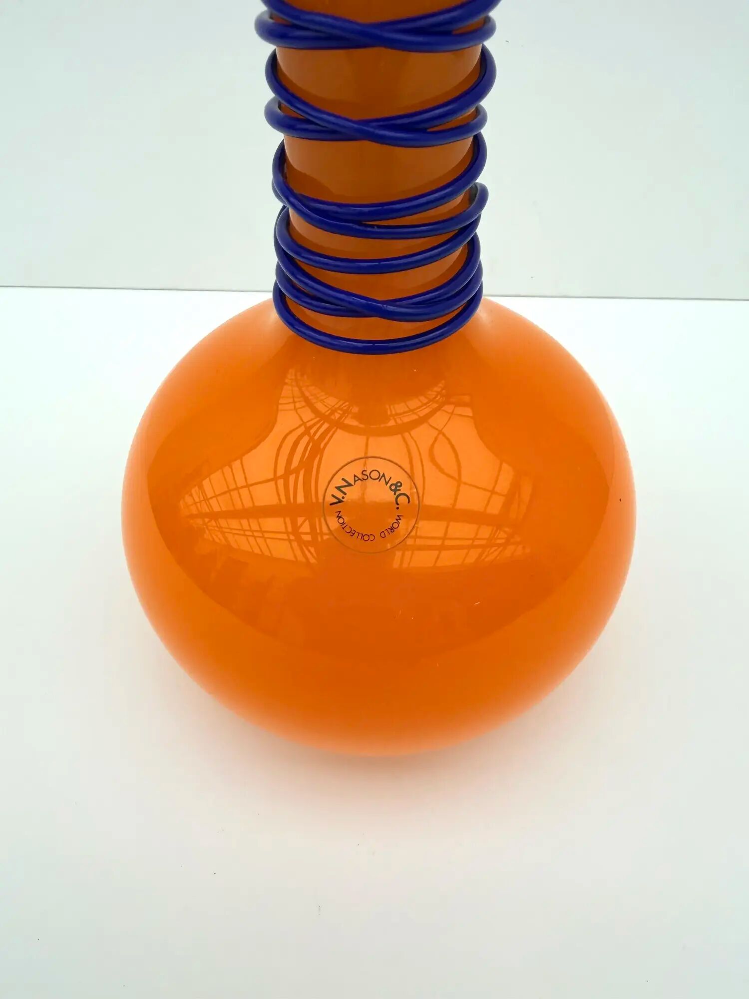 Bottle by Vincenzo Nason & Cie in Murano glass, Italy 1980
